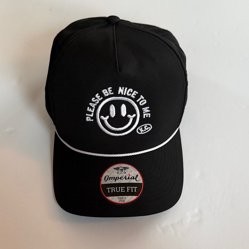 Kurtis Conner Merch Hat- Please be nice to me design
